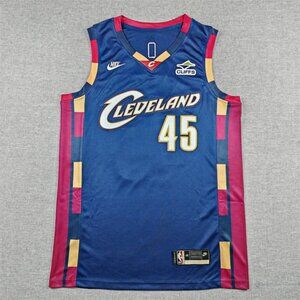 Cleveland Cavaliers Mitchell #45 Basketball Jersey – Blue NBA Fan Jersey